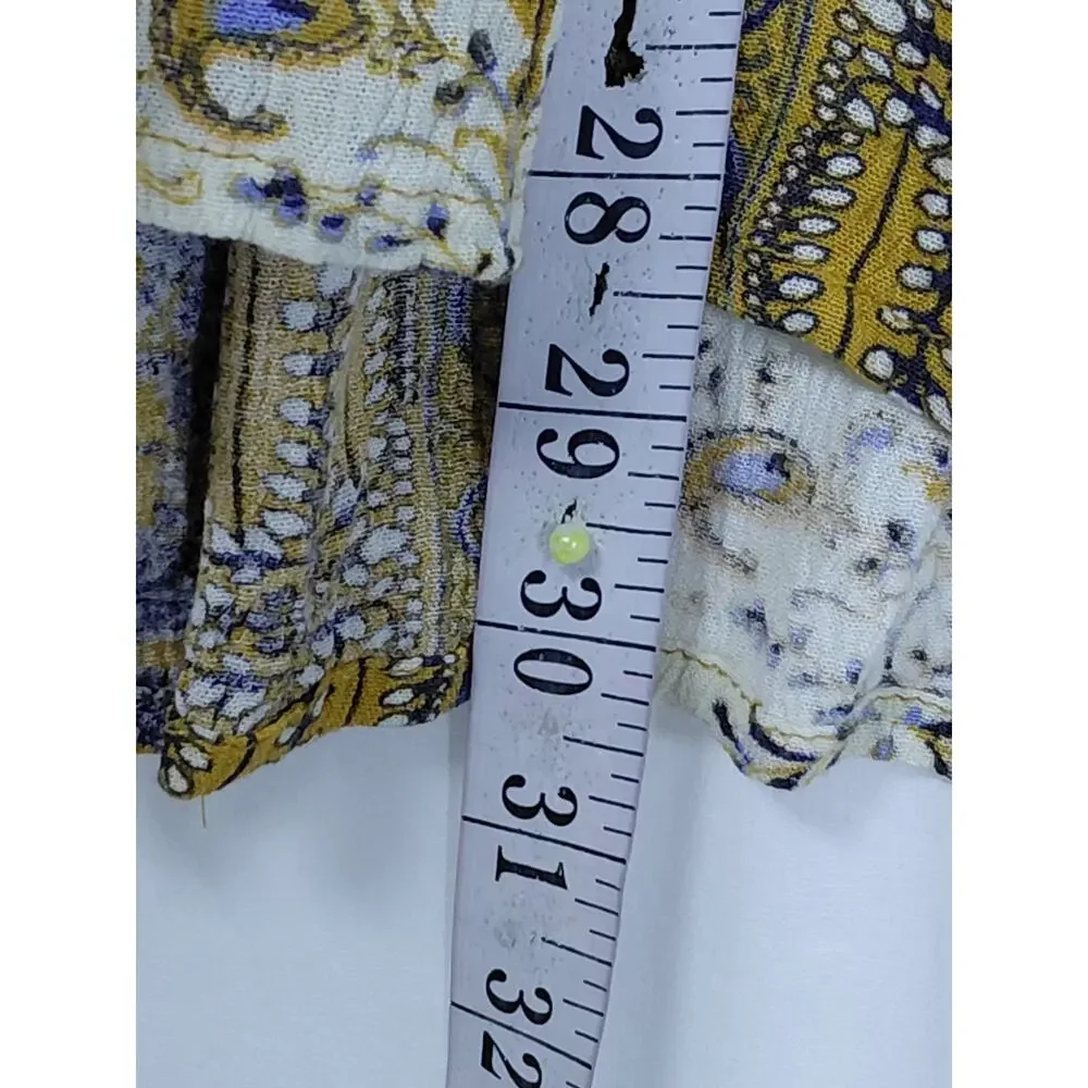 Mason & Belle JFPW5AM1C9 Embroidered Tasselled Peasant Women Size 2X